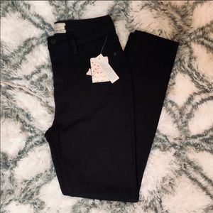 Black Free People Skinny Jeans
